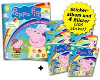 Peppa Pig: Alles, was ich mag Stickerkollektion - Blister-Bundle Inhalt