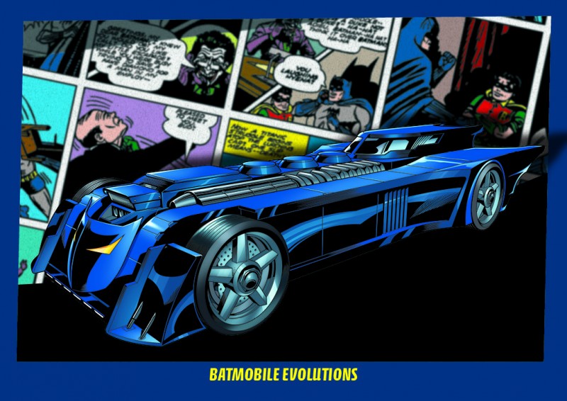 80 Jahre Batman Jubiläumskollektion: Batmobile Evolutions Trading Card