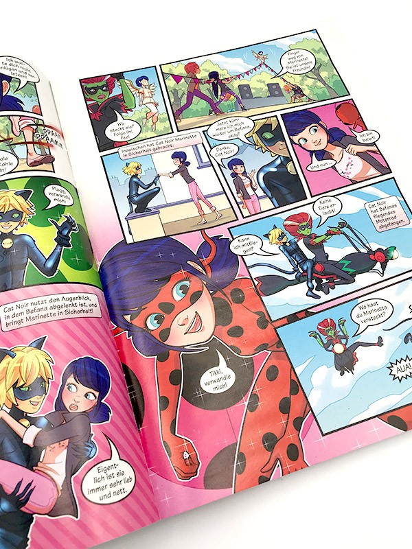 Miraculous Ladybug Magazin Innenansicht Comic