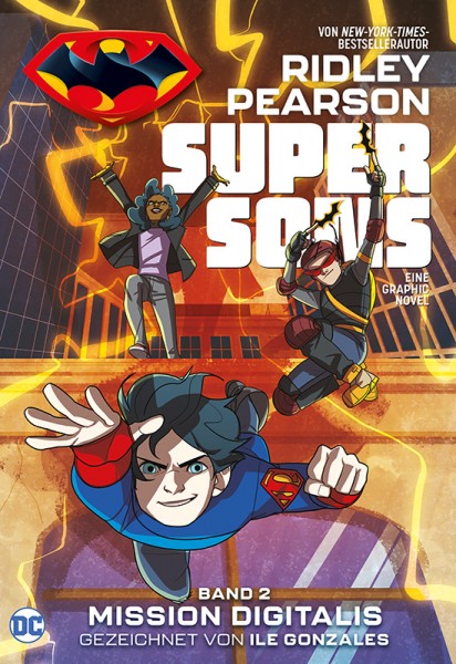 Super Sons 2: Mission Digitalis Cover