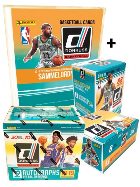 NBA 2018-2019 DONRUSS Trading Cards - Fastbreak-Bundle