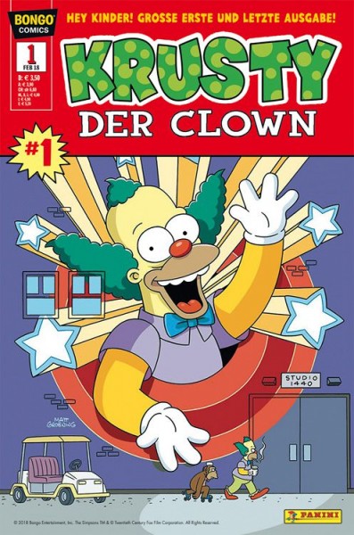 Simpsons Comics präsentiert: Krusty der Clown 1