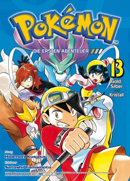 Pokémon - Die ersten Abenteuer 13: Gold, Silber und Kristall