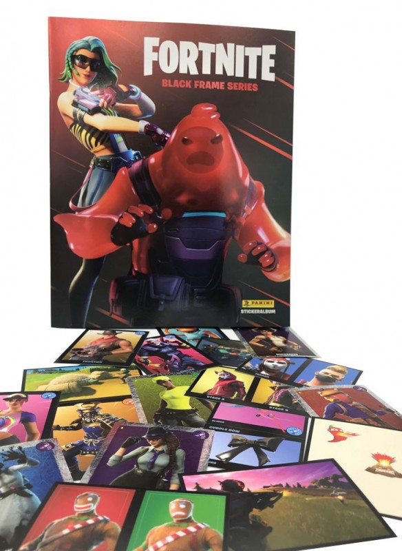 Fortnite Black Frames Sticker