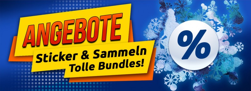 Angebote - Sticker & Sammeln - Tolle Bundles!