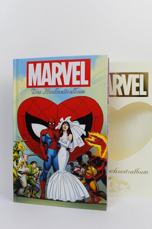Das Marvel-Hochzeitsalbum ohne Umschlag