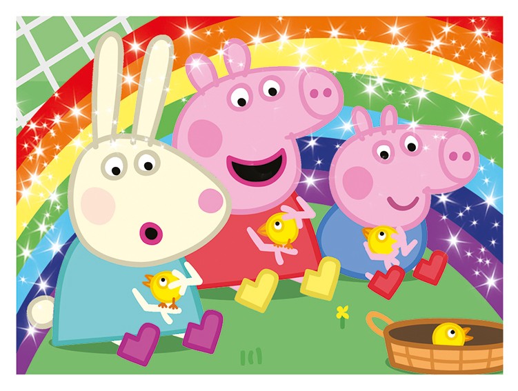 Peppa Pig - Alles, was ich mag - Stickerkollektion Glitzersticker Vorschau