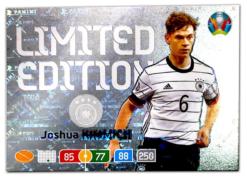 Abbildung der Euro 2020 Limited Edition Card von Joshua Kimmich