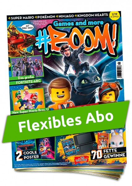 Flexibles Abo - Games and more #Boom!
