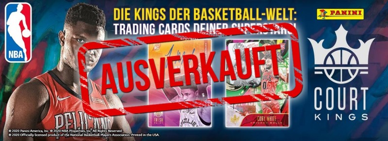 NBA Court Kings 2019/20 Trading Cards - Die Kings der Basketball-Welt: Trading Cards deiner Superstars!