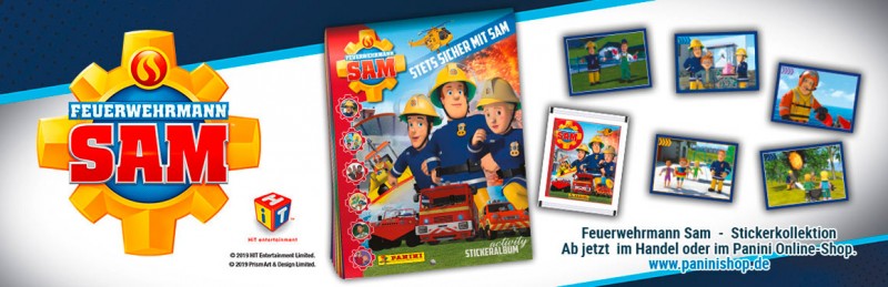 Feuerwehrmann Sam Stets Sicher Mit Sam Stickerkollektion