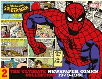 Spider-Man Newspaper Comics Collection 2 Cover