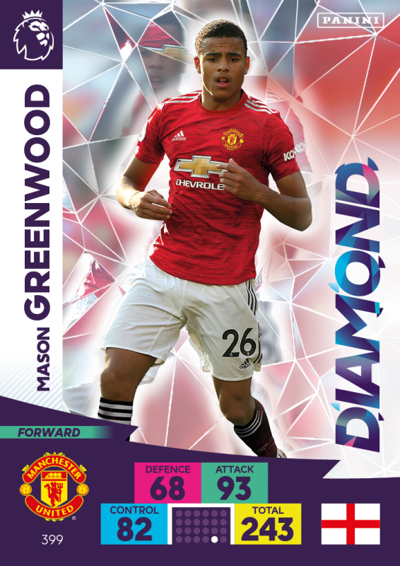 Panini Premier League Adrenalyn XL 2020/21 - Mason Greenwood