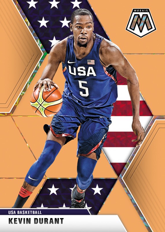 NBA Basketball Mosaic Trading Cards 2019/20 - Kevin Durant