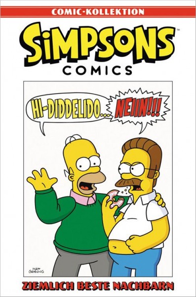Simpsons Comic-Kollektion 22: Ziemlich Beste Nachbarn Cover