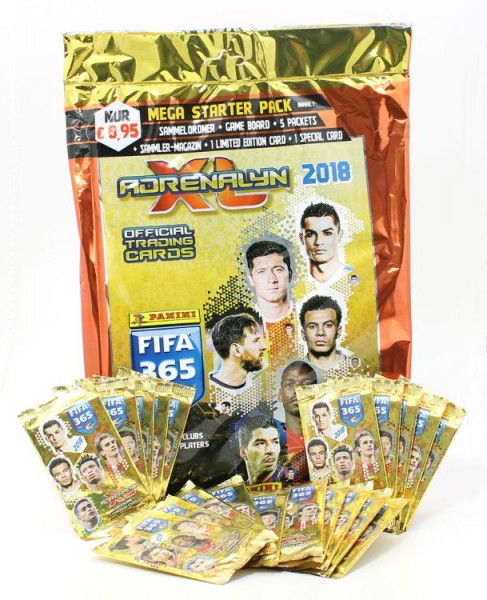Panini FIFA 365 2018 Adrenalyn XL Trading Cards - Bundle 2