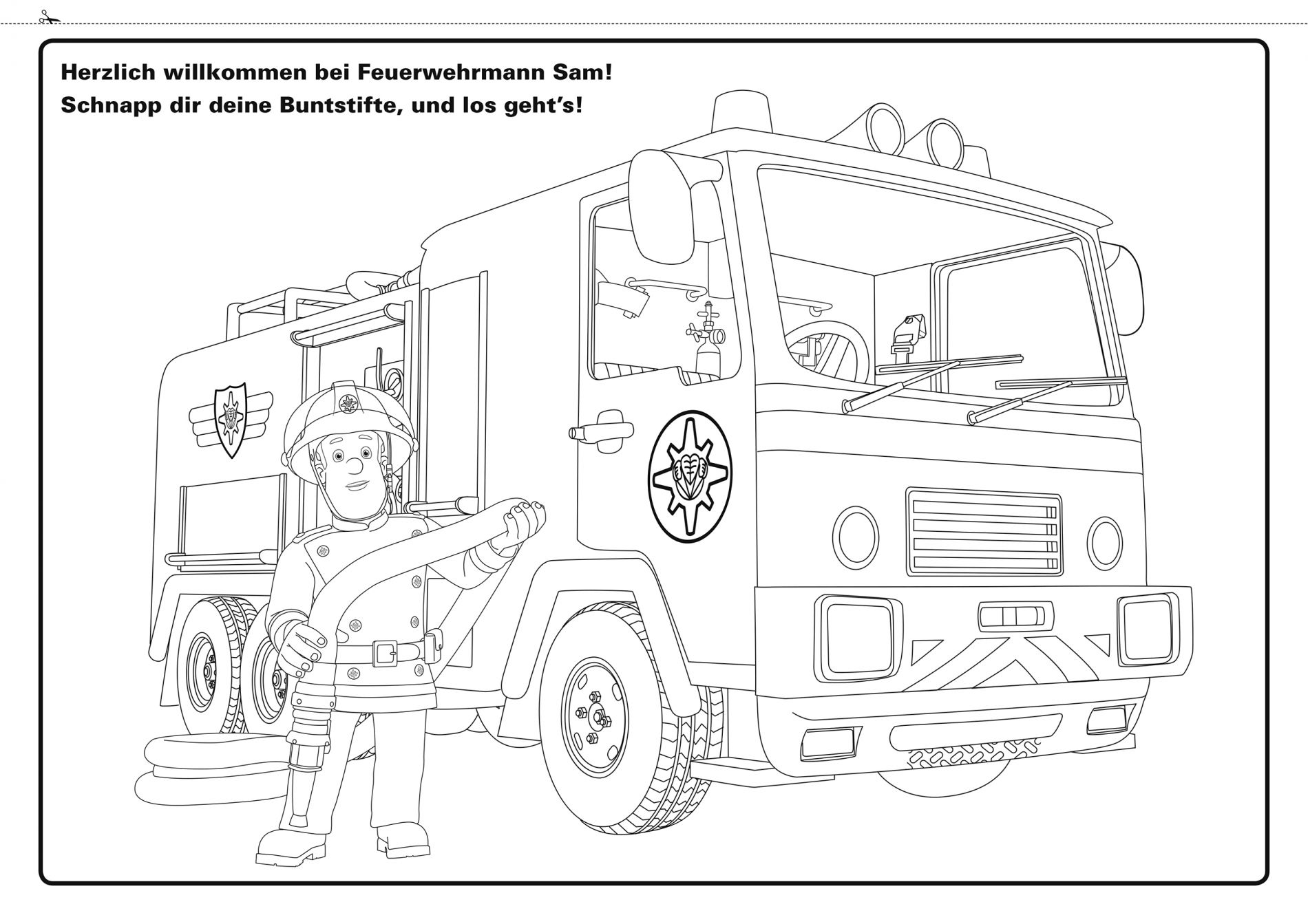 35 Feuerwehrmann Sam Bilder Zum Ausmalen Besten Bilder Von Ausmalbilder