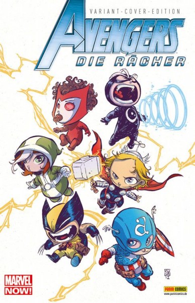 Avengers: Die Rächer 7 - Marvel-Baby Comic Action 2013 Variant