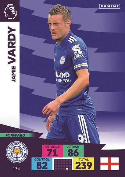 Panini Premier League Adrenalyn XL 2020/21 - Jamie Vardy
