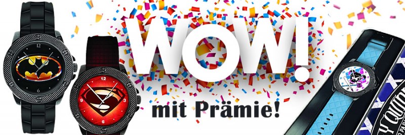 Wow! Mit Prämie! Banner
