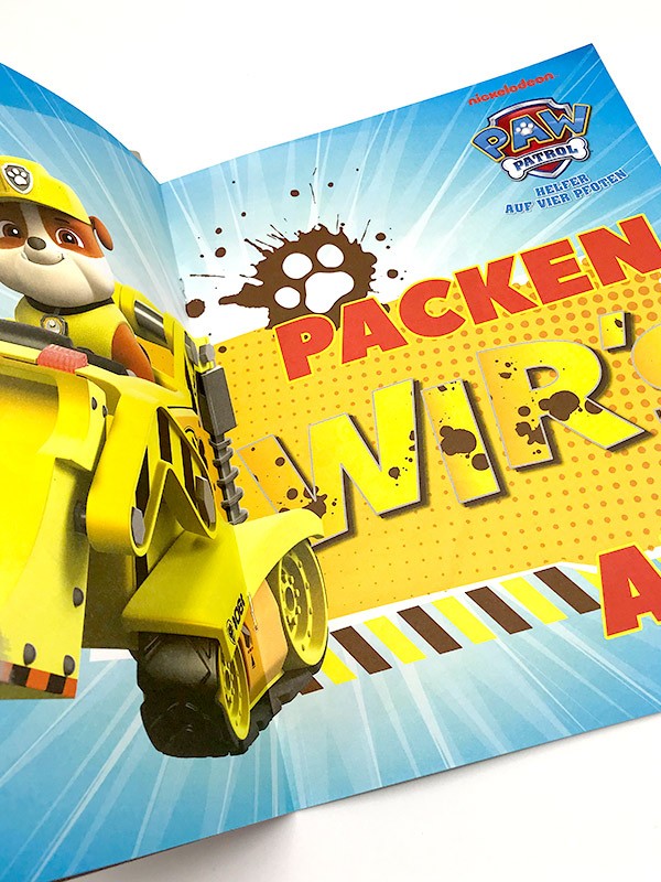 Paw Patrol Magazin Innenansicht Poster