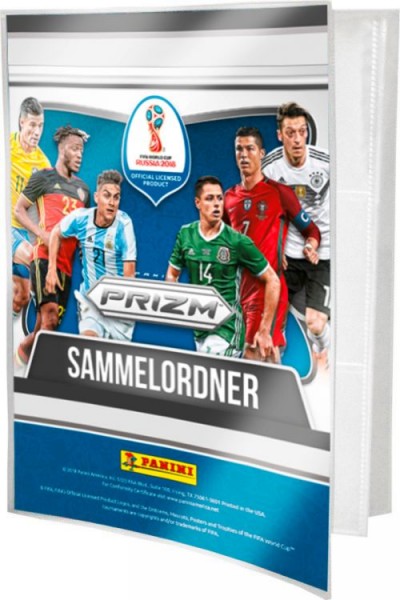 Panini PRIZM World Cup Soccer 2018 Trading Cards - Sammelordner