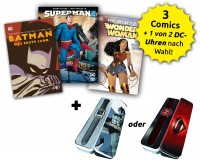 Superhelden – Bundle für DC-Neuleser mit Uhr als Zugabe