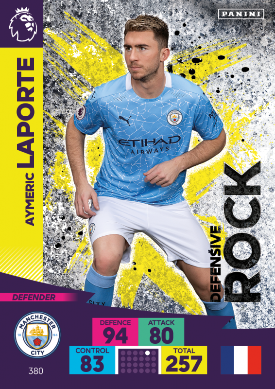 Panini Premier League Adrenalyn XL 2020/21 - Defensive Rocks - Anthony Laporte
