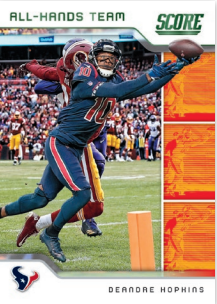 NFL Score 2020 Trading Cards - DeAndre Hopkins