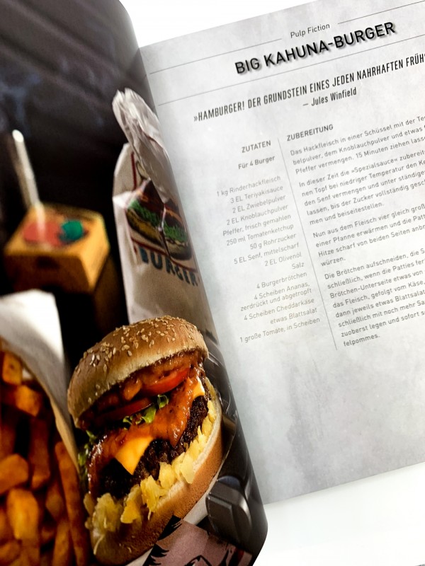 Geek-Kochbuch Hollyfood Blick ins Buch