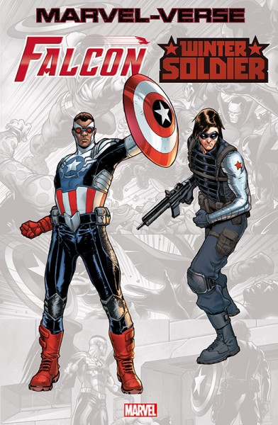 Marvel-Verse: Falcon & Winter Soldier Cover