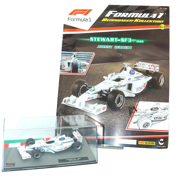 Formula 1 Rennwagen-Kollektion 63: Johnny Herbert (Stewart SF3)