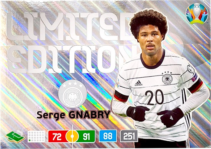 UEFA EURO 2020 Adrenalyn XL - Official Preview Collection - XXL Limited Edition Card Serge Gnabry