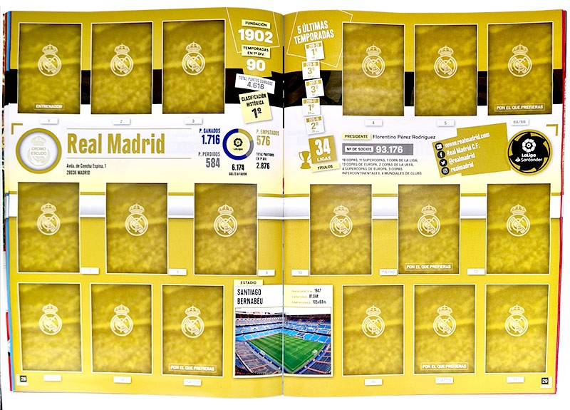 La Liga 2020-21 Stickerkollektion - Album