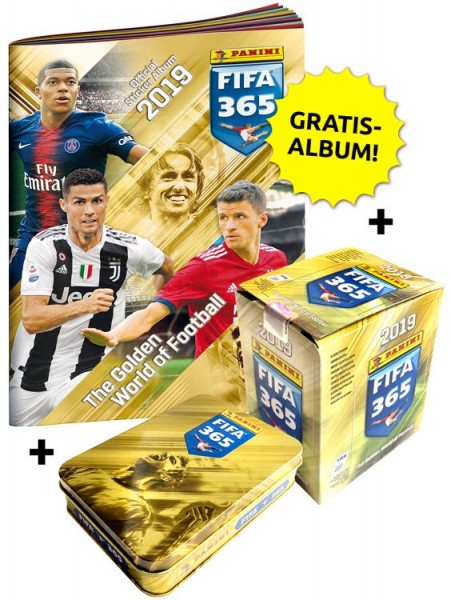 Panini FIFA 365 2019 Stickerkollektion – Mega-Bundle