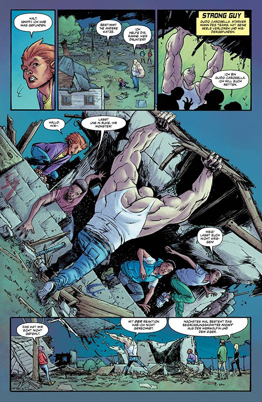 New Mutants –Die toten Seelen Blick in den Comic
