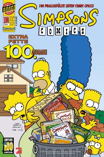 Simpsons Comics 100