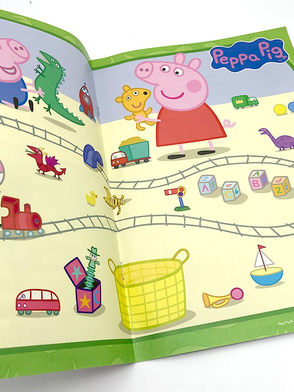 Peppa Pig Magazin Innenansicht Poster