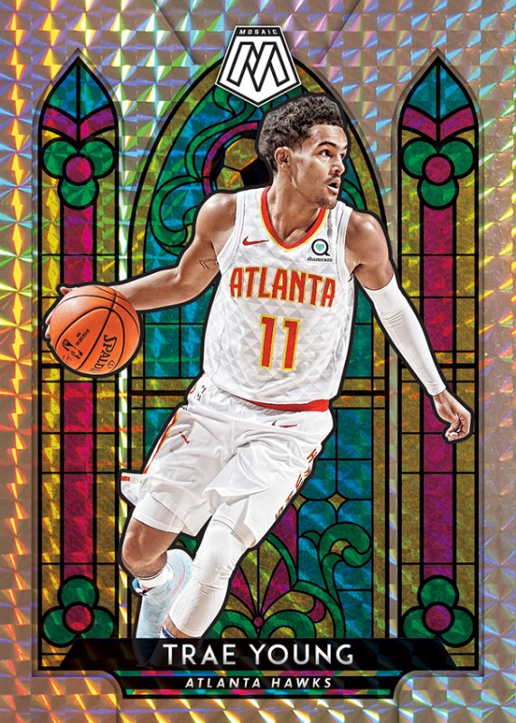 NBA Basketball Mosaic Trading Cards 2019/20 - Trae Young