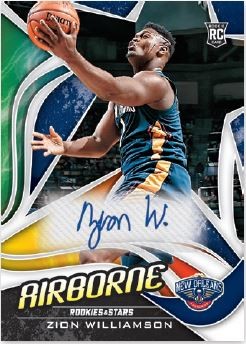 NBC Chronicles 2019/20 Trading Cards - Autogramm-Card Zion Williamson