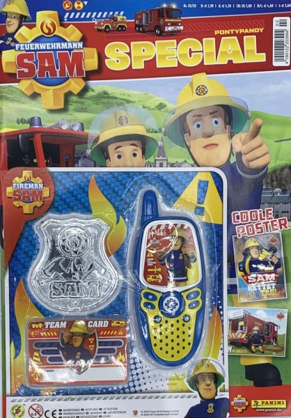 Feuerwehrmann Sam Special 02/20 Magazin Cover