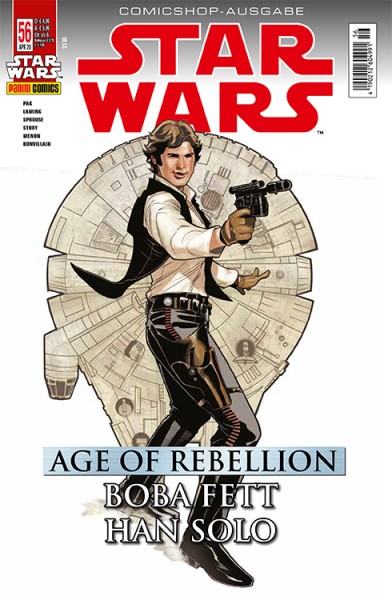 Star Wars 56: Age of Rebellion - Han Solo & Boba Fett - Comicshop Ausgabe