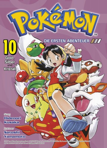 Pokémon - Die ersten Abenteuer 10: Gold, Silber und Kristall