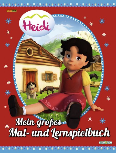 Heidi - Mein großes Mal- und Lernspielbuch