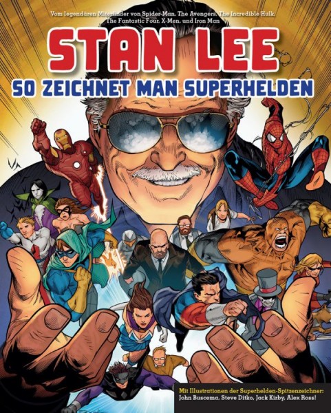Stan Lee: So zeichnet Man Superhelden