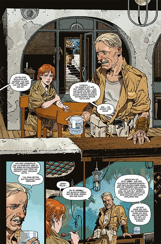 Die Insel des Dr. Moreau – Der Klassiker der Science-Fiction und Horrorliteratur als Comic – Blick auf eine Innenseite