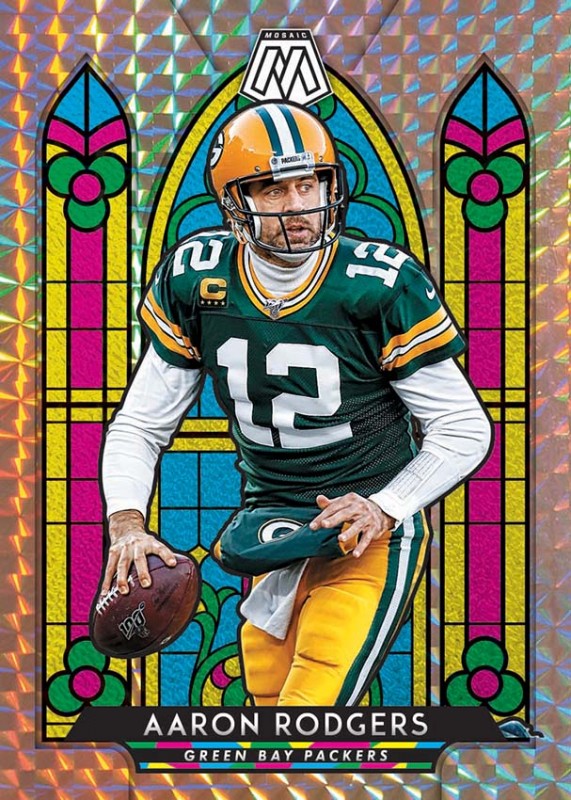 NFL Mosaic 2020 Trading Cards - Aaron Rodgers