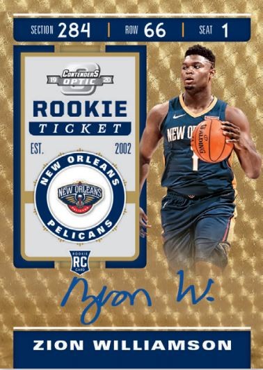 NBA Contenders Optic 2019/20 - Hobbybox - Zion Williamson