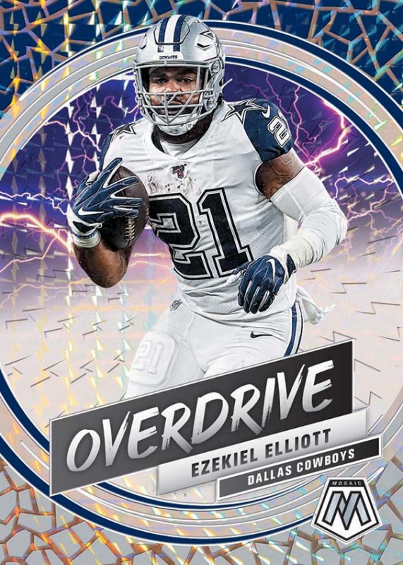 NFL Mosaic 2020 Trading Cards - Ezekiel Elliott