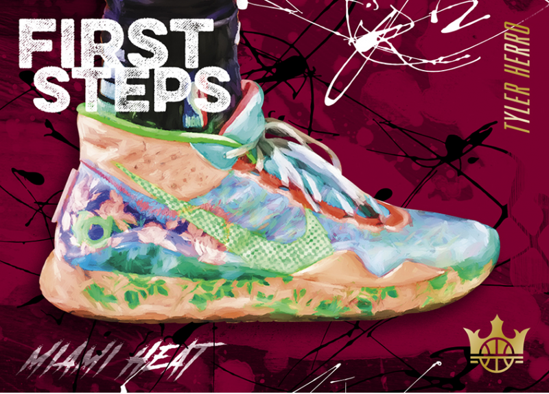 NBA Court Kings 2019/20 Trading Cards - First Steps Tyler Herro